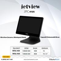 JETVIEW JPC-4125 J4125/4GB/128GB /15 INC  DOKUNMATİK POS PC